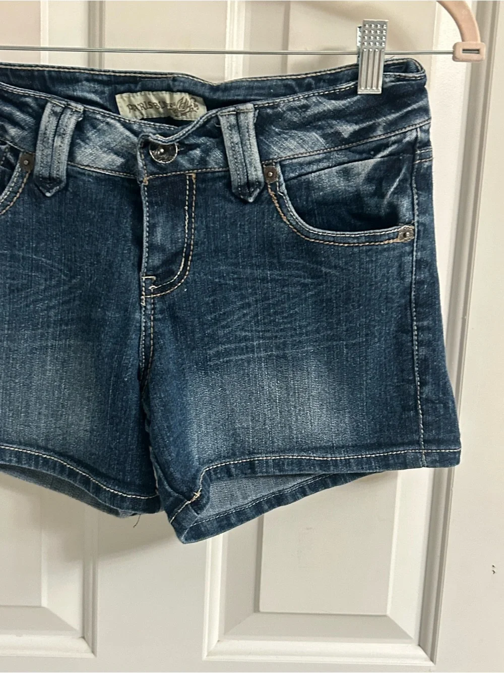 Paris Blues Women's Dark Blue Denim Shorts